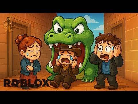 JANGAN PILIH SALAH GIGI! NANTI DITERKAM BUAYA! (Roblox Malaysia)