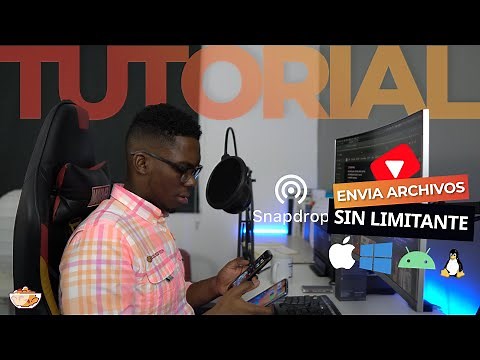 Tutorial Snapdrop - Cómo Pasar Archivos entre Plataformas de Forma Sencilla (AirDrop para Todos!)