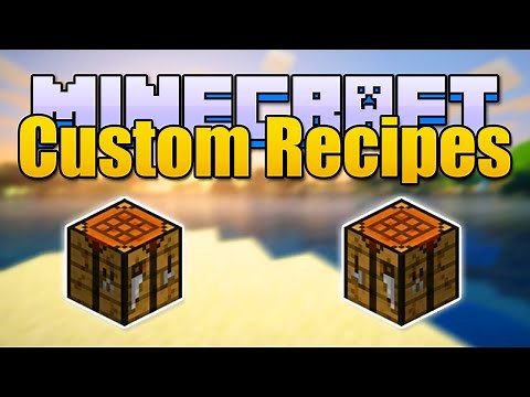 Minecraft PERSONALIZED RECIPES Mod - Make Your Own Recipes! (Minecraft v1.7.10 Mod Spotlight)