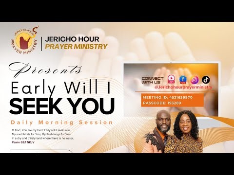 JERICHO HOUR PRAYER MINISTRY || FASTING IS THE MASTER KEY TO OBTAINING BREAKTHROUGHS || 1.7.2026
