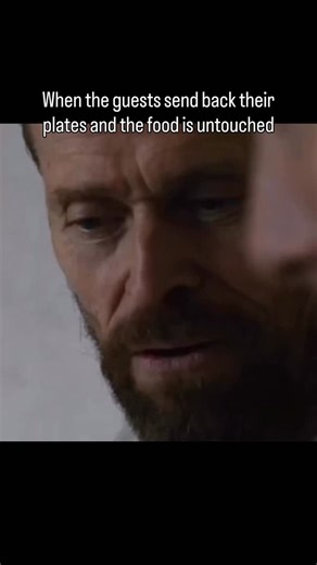 Mathew Reeves on Instagram: "A full plate makes you question your whole existence… #chef #cheflife #kitchenhumor #restaurant"