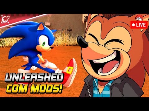 Hoje vou jogar o SONIC UNLEASHED RECOMPILED com vários mods!