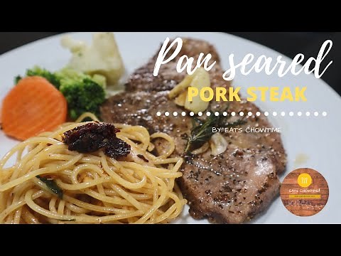PAN SEARED PORK STEAK | DO THIS TO IMPRESS YOUR LOVED ONE | QUARANTINE RECIPE