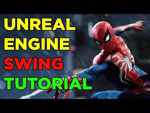 Spider-man Like / Graple Swing System in Unreal Engine!
