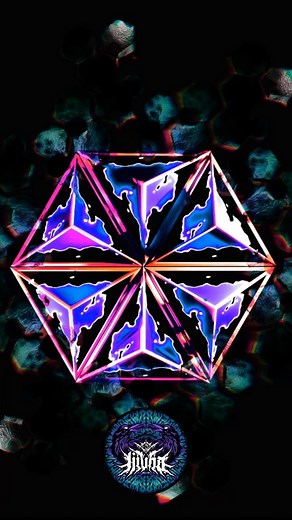 🧿 𝐋 𝐈 𝐖 𝐁 𝐎 🧿 on Instagram: "How i do simple Visuals 🤔 ______________________________ Track: Fractal Minds • Liwbo thanks to my lovely assistant @ghastboy.music 🖤😂 #visualart #blender #blender3d #art #mapping #visualmapping #blenderanimation #resolume #touchdesigner #madmapper"