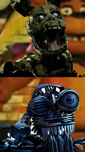 Springtrap VS Ennard #edits #fyp #securitybreach #fnaf