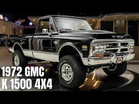 1972 GMC K1500 4×4 The Ultimate Classic Off Road Pickup Truck