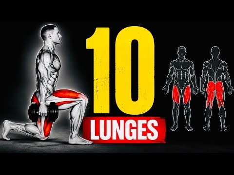 10 Lunges Every Day Changes Your Body Like This