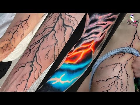 Lightning Bolt Tattoo Designs 2025 | Lightning Bolt Tattoos | Powerful Lightning Bolt Tattoo