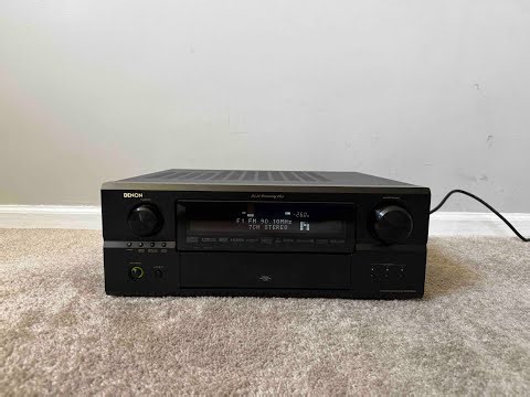 How to Factory Reset Denon AVR-3806 7.1 HDMI Home Theater Surround Receiver