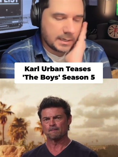 Karl Urban Teases the Upcoming FINAL Season of The Boys #theboys #foryou #movietok #TV #KarlUrban