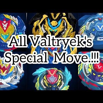 All Valtryek's Special Moves//Beyblade Burst Rivals Gameplay!!