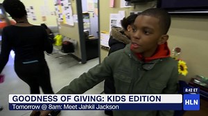 2.5K views | Tomorrow on Morning Express with Robin Meade, catch up with an "Obama approved" 11-year-old who is helping the homeless in his hometown of Chicago and around the world with "Blessing Bags": iamnaeem.com #GoodnessOfGiving | HLN | Facebook