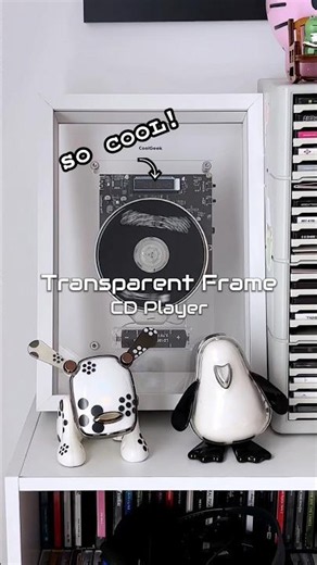 Unboxing The Coolest CD PLAYER ★ #cdcollection #cdrack #cdplayer #cooltech #coolgeek
