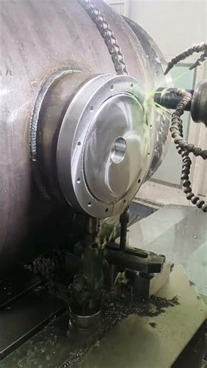 CNC boring machine machining