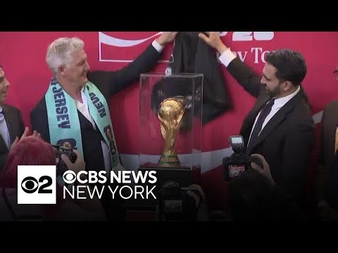 FIFA World Cup trophy draws big audience at Museum of Natural History
