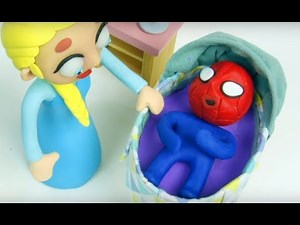 ELSA, SPIDERMAN AND THE POWER OF A FEDDING BOTTLE!! 💕 Superhero Babies