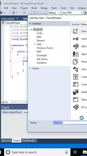 235 ASP .NET MVC - Create Setting Model and Form UI for Tutorial Projects