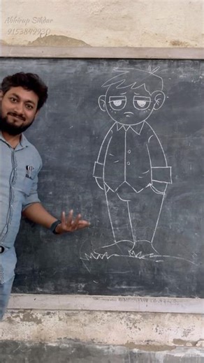 Cartoon character drawing 😎