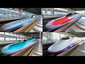 Shinkansen train too close😲