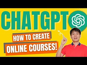 How to Create AI Online Courses with ChatGPT for FREE and FAST! (New Method)