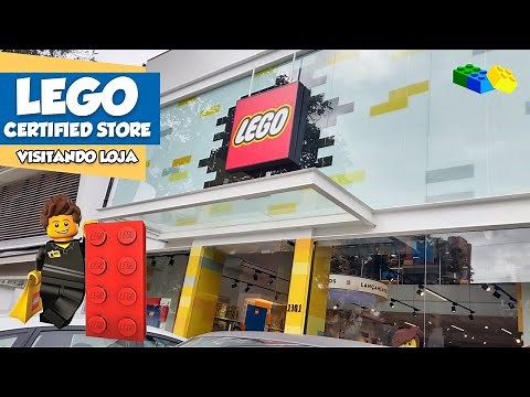 Visiting the LEGO Store in São Paulo! 2022 - LEGO® Certified Store Moema