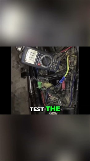 Motorcycle Health Check: Compression, VIN, Charging & More! #shorts