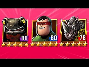 TMNT Legends Rocksteady, Newtralizer, Pulverizer