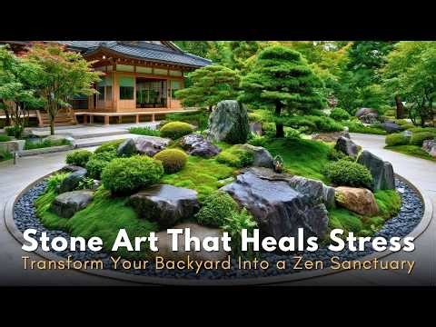 Minimalist Japanese Stone Garden Ideas for a Relaxing Outdoor Space