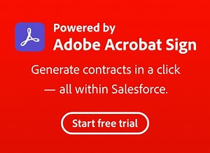 Adobe Acrobat Sign Document Builder for Salesforce | Salesforce AppExchange