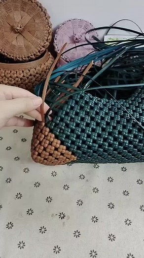 Crafting a Beautiful Woven Basket by Hand