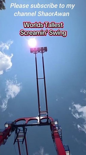 tallest swing ride in the world