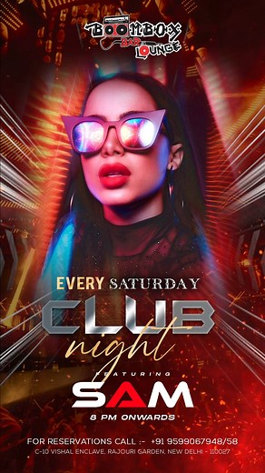 Let's turn up the Saturday night vibes! DJ SAM is in the house, and...