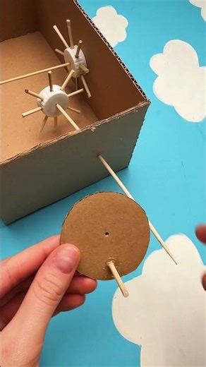 Magic Music Box with Dancing Ballerina! 🩰🎶✨ #kids #diyforkids