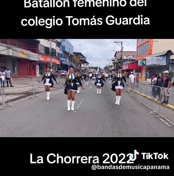 Banda de Música de Panamá: Batallón Femenino y Merengue en La Chorrera 2022