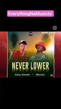 @kaboy_kamakili feat @manxebe previews new song Titled [Never Lower] 🔥💯#everythingnamusictvupdate