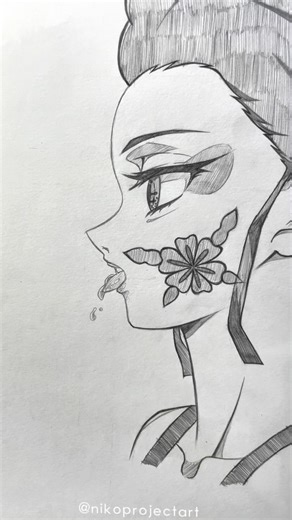 Niko•Project on Instagram: "How To Draw Daki(kimetsu no Yaiba)side profile✏️✨from demon slayer #イラスト #鬼滅の刃 #shorts #demonslayer . . . . . #kimetsunoyaiba #drawingchallenge #stainedart #demonslayer #kimetsunoyaiba #drawing #イラスト #メイキング #タイムラプス #デジタル #プロクリエイト #お絵描き #illust #art #timelapse #일러스트 #插图 #オリジナル #illustration #illustrationmaking #青春"