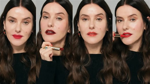 【Lisa Eldridge】4种涂红唇的方法 4 Ways to Wear Red Lips - The Basics 💋