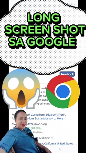 32 reactions · 16 shares | PAANO MAG LONG SCREEN SHOT GAMIT ANG GOOGLE CHROME. #longscreenshot #screenshot #googlelongscreenshot #tipsandtricks #tutorial #fbtutorial #androidtips #adsonreels #paanokumitasareels #tips #tricks | Momi Rhen | Facebook