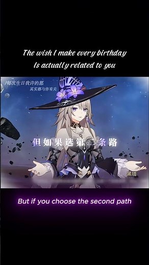 Some people move towards the future, some people remain in the past. #cyrene #hsr #hoyoverse