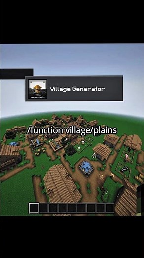 Minecraft Village Generator Command: Spawn Villages Instantly!