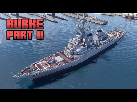 Minecraft Arleigh Burke Destroyer Ship Tutorial (2/4)