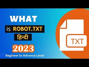 What is Robot txt ? How to apply the code #robot.txt #digitalmarketing