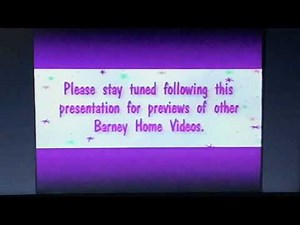 Opening To Barney: Waiting For Santa 1997 VHS
