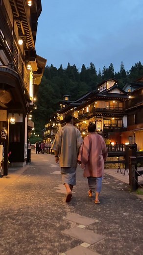 Exploring Ginzan Onsen's Golden Streets
