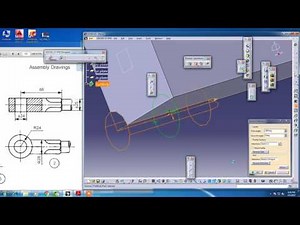 Knuckle joint Eye end part 2 Catia V5