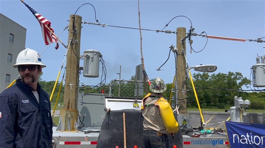 7.2K views · 18 reactions | National Grid Live Wire demonstration at the Genesee County Fire Training Center in Batavia on Monday. Video by: Mark Gutman/Daily News | Batavia Daily News | Facebook