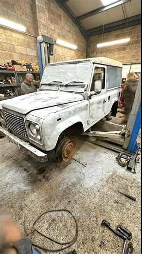 Restoring a Completely DESTROYED: Land Rover Defender 90 Restoration | ASMR Restoration #supercar