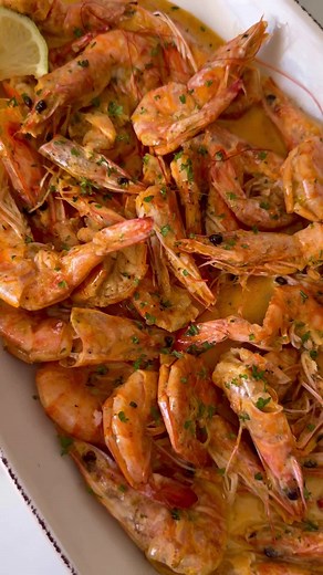 Delicious Creamy Garlic Prawns Recipe