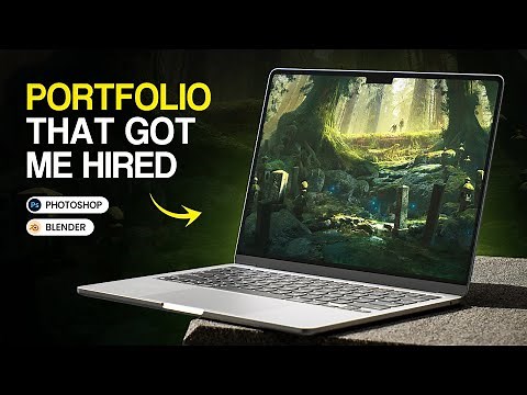 How I Got Hired as a Concept Artist For Games and Film | Concept Art Portfolio Tips